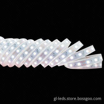 LED Strip Light with 12 or 24V DC Input Voltage, Easy to Install